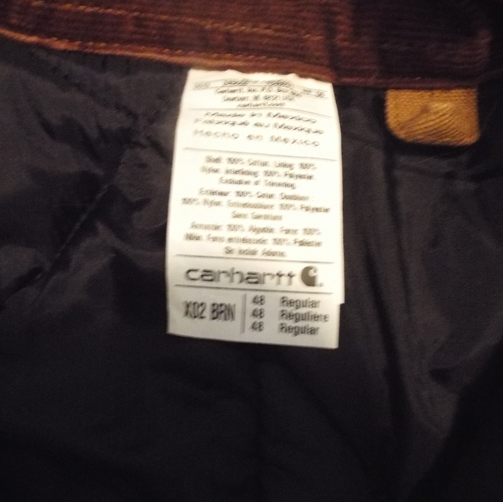 Carhartt Men's Brown Performance Coverall - Picture 3 of 8
